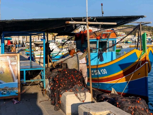 A Day in Marsaxlokk: Malta’s Vibrant Fishing Village 🎣🌊