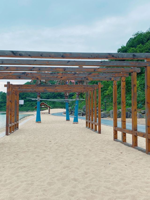 🏖️ Do you know this beach in 📍Hangzhou ⁉️