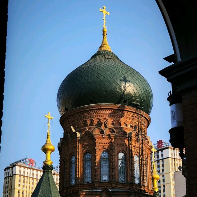 Majestic St Sophia's Cathedral, Harbin