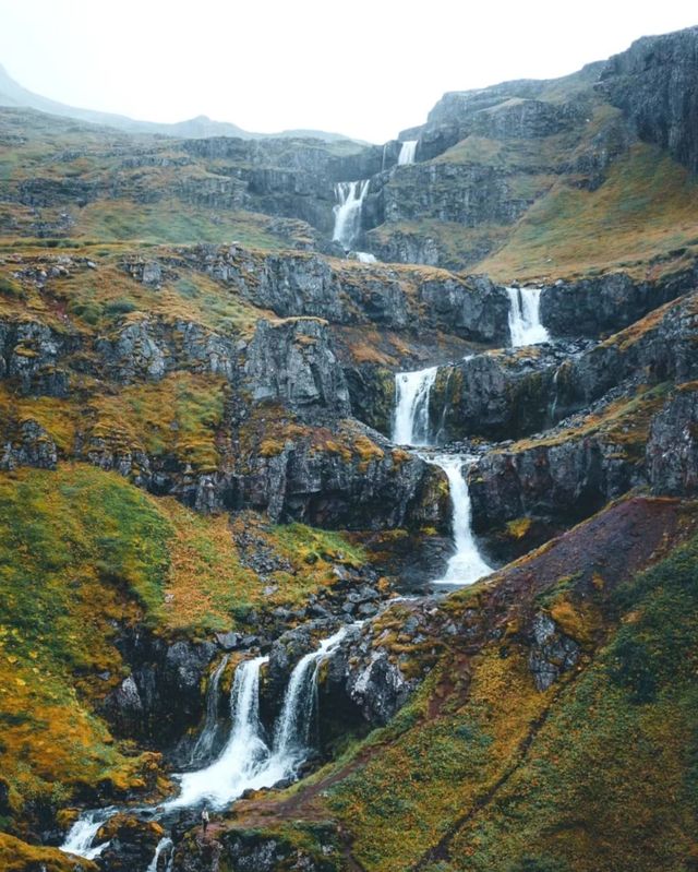 The truly deserving "Land of Thousand Waterfalls" Iceland, with stunning waterfalls in various shapes and forms.