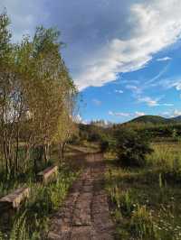 沙溪古鎮周邊/彩虹之下的石龍村，露營好去處