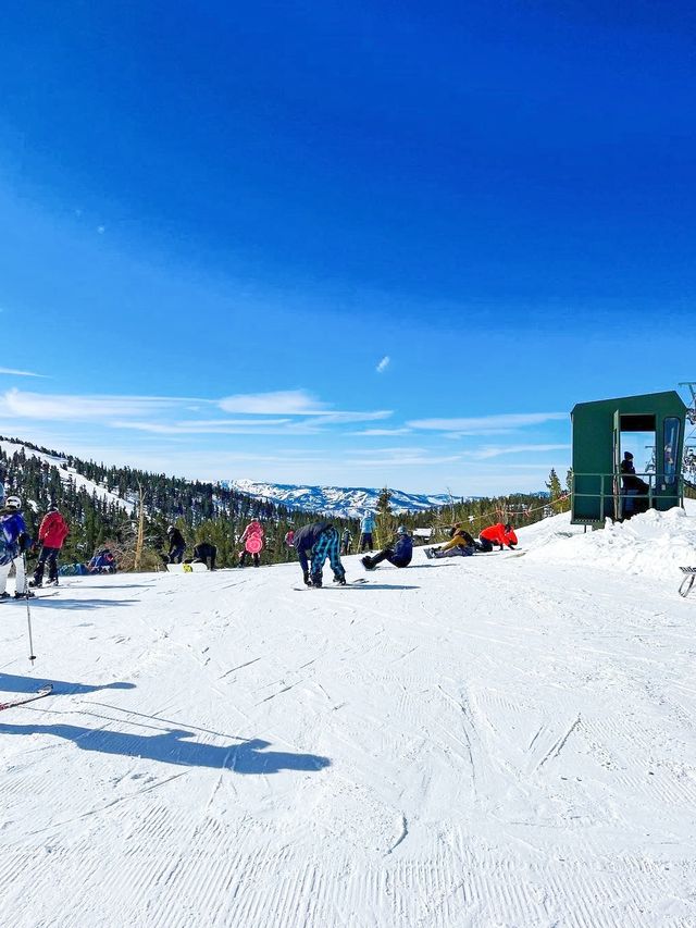 太浩湖天堂滑雪場初體驗