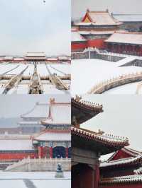 北京初雪終於要來了附詳細故宮私藏機位