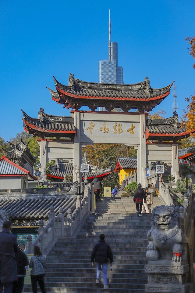 南京旅遊總要來趟雞鳴寺吧路線攻略