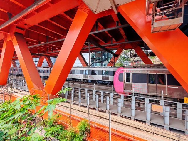 逛龍門浩老街 觀東水門大橋