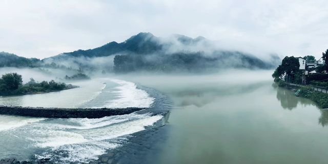 古堰畫鄉今天下午2點開園了!太美了,值得 古堰畫鄉今天下午2點開園了!太美了,值得
