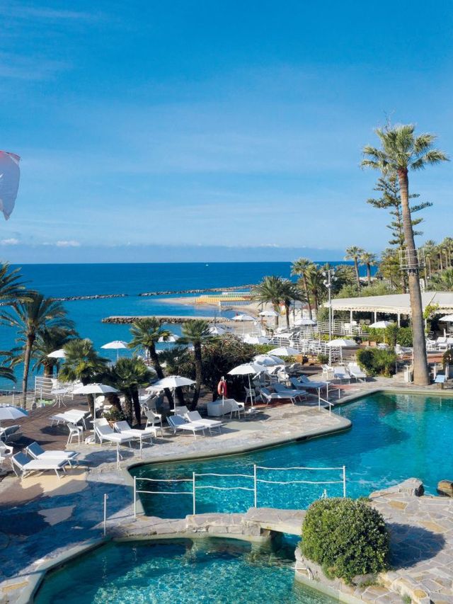 🏨✨ Sanremo's Hidden Gem: Royal Hotel's Luxe Retreat 🌴