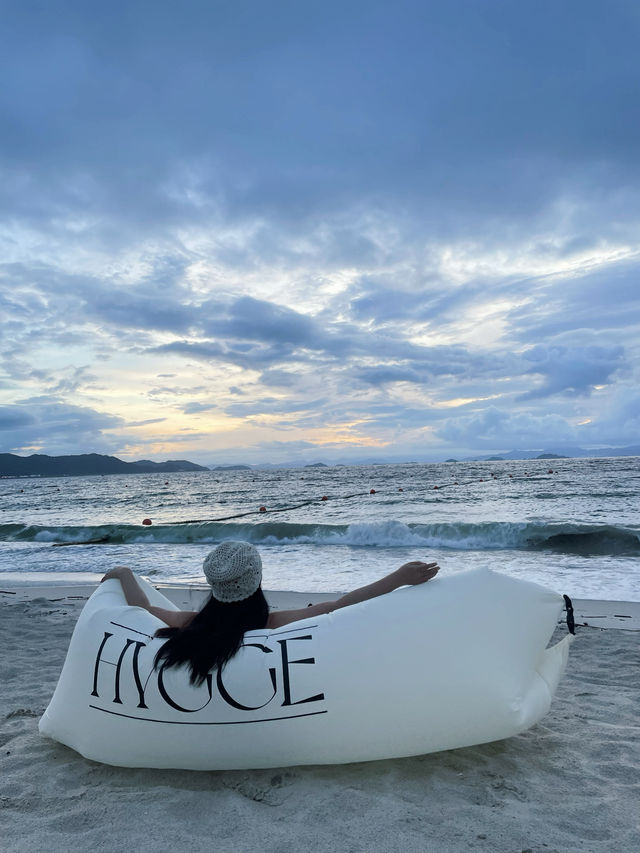 深圳海邊夏日度假