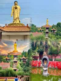 成都地鐵直達的古寺，據說在這裡所求皆能如願。