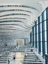 天津濱海圖書館｜打卡《慶餘年》拍攝地。