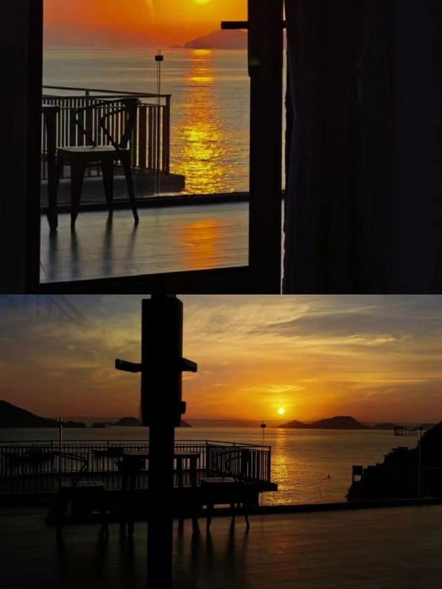 晨曦海景，悠然入夢的海邊桃源。
