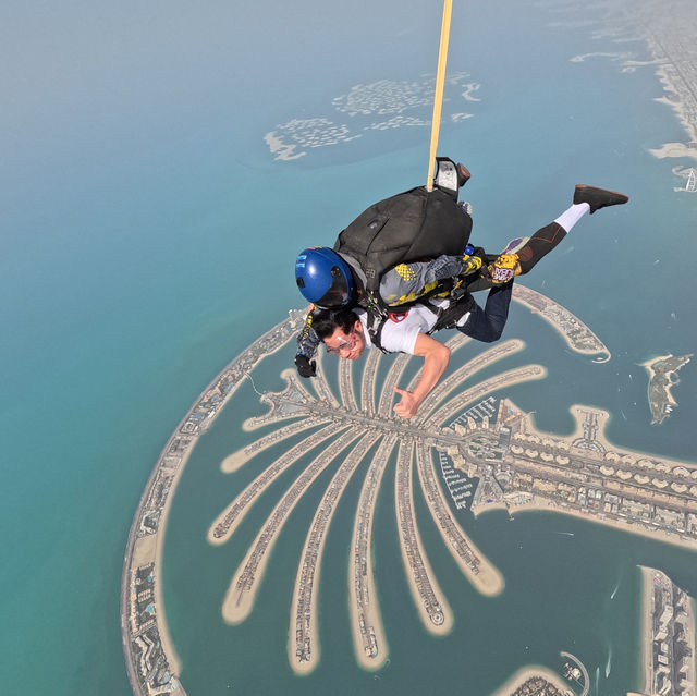 Dubai Skydiving | 迪拜棕櫚島高空跳傘