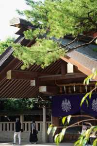 以為名古屋已經夠美了，直到我來了熱田神宮。