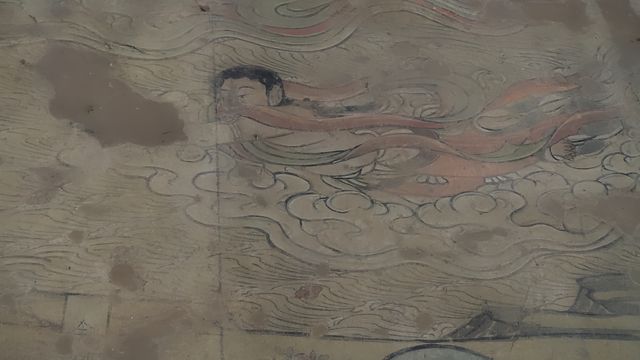在濁漳河欣賞五代壁畫，解鎖最美木構歇山頂。