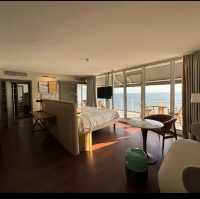 Views of Mediterranean Sea from Le meridien France hotel 