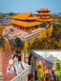 元旦節免費暢玩台兒莊古城，2025年1月1日免票攻略！