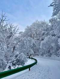西安秦嶺｜最美不過的第一場雪景