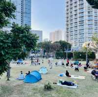 我來深圳鹽田中央公園啦！