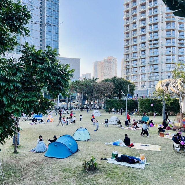 我來深圳鹽田中央公園啦！