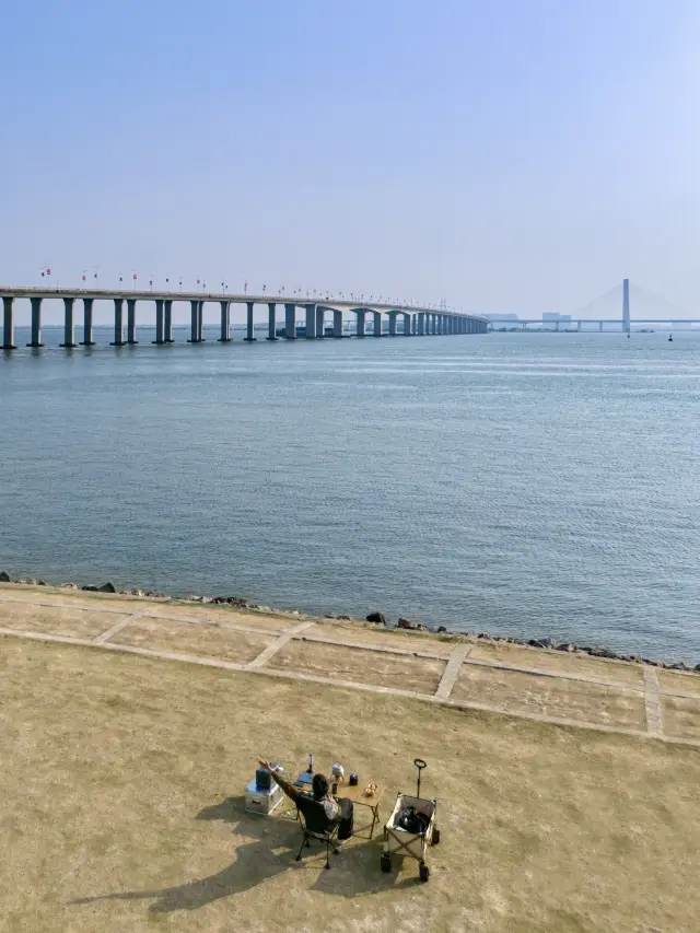 No crowds! Guangzhou's best seaside camping spot with open fire and overnight stay