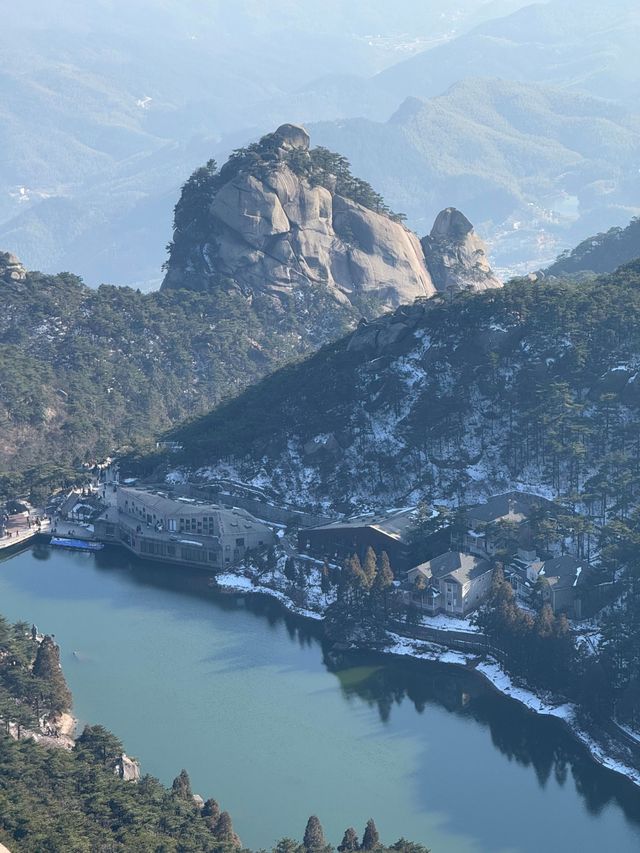 新年登高，一個人年初二爬天柱山