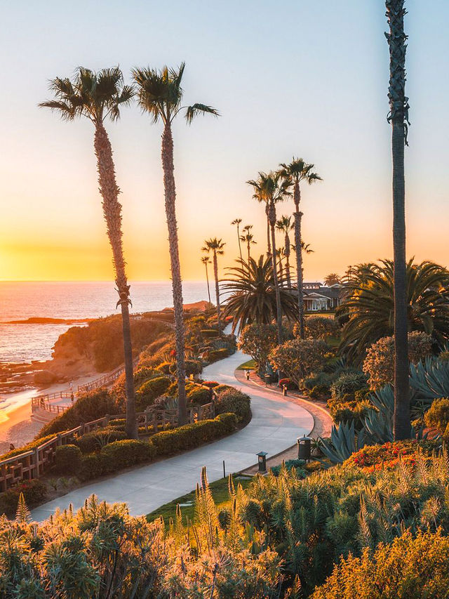Laguna Beach隱藏的海景寶地。
Crescent Bay Point Park（新月灣角公園）