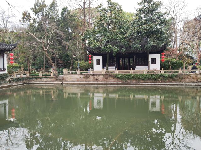 冬天的曲水園 冬天的曲水園