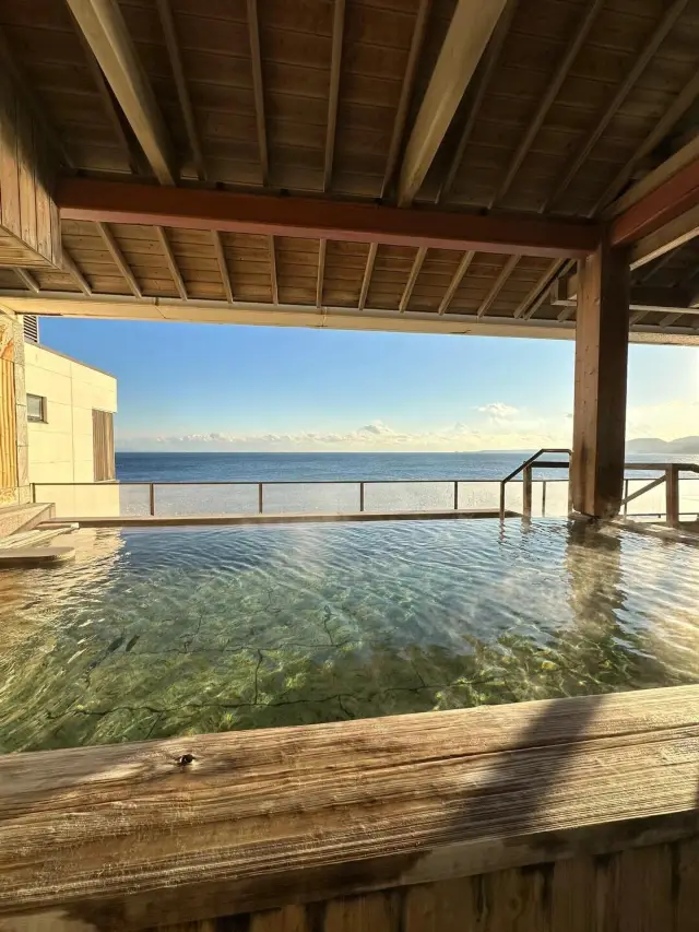 이즈|절대 잊을 수 없는 바다 전망 온천!!!