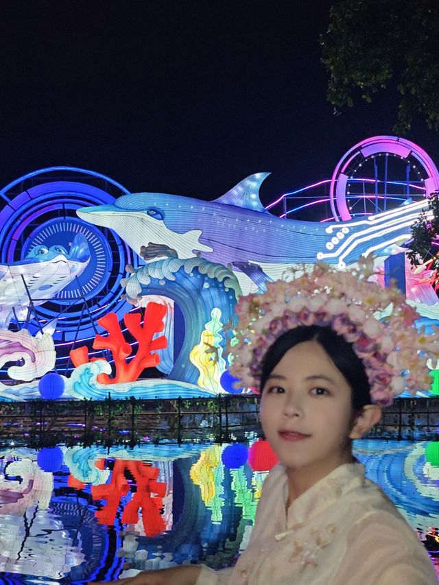 嚟廣東旅遊必去古風濃度10000%嘅南沙燈會