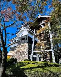 日本犬山市·犬山城—俯瞰木曾川的日本最古老天守