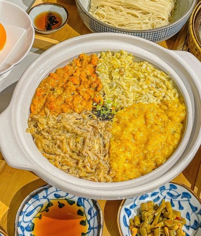 蟹叁寳・蟹黃面