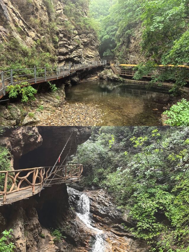避暑秘境九龍潭，山谷徒步賞九潭連珠