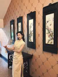 喺百年飯店cos白秀珠，隨手影都係民國畫報