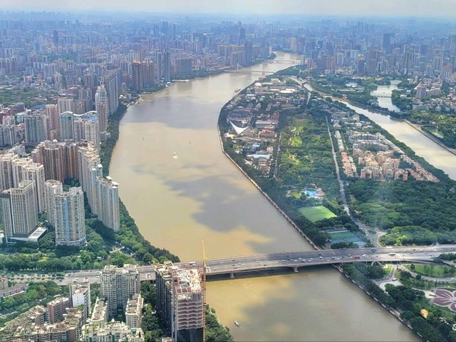 廣州｜廣州塔盧特斯法國旋轉餐廳