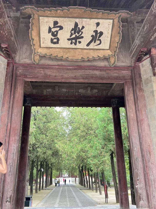 運城文化瑰寶之旅：探秘鶴雀樓、永樂宮