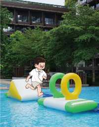 海棠灣嘅陽光壹酒店，簡直係宮崎駿漫畫入面嘅夏天照入現實！藍天白雲、熱帶植物環繞，連呼吸都係度假嘅味道~