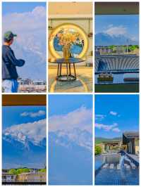 喺白沙古鎮寫張明信片，一抬頭就撞見玉龍雪山嘅溫柔