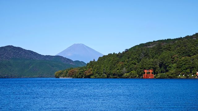 當箱根遇上好天,那真是美若仙境 當箱根遇上好天,那真是美若仙境