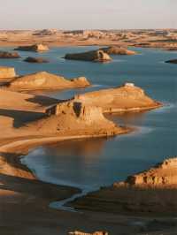 帶娃挖到寶！青海小眾玩法·住房車看銀河的水上雅丹攻略​