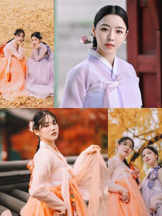 秋天韓服快照|首爾必打卡的宮廷寫真體驗