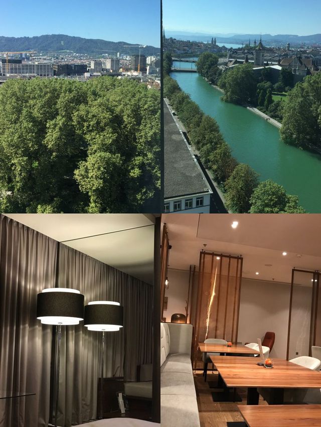 瑞士之行住進蘇黎世萬豪