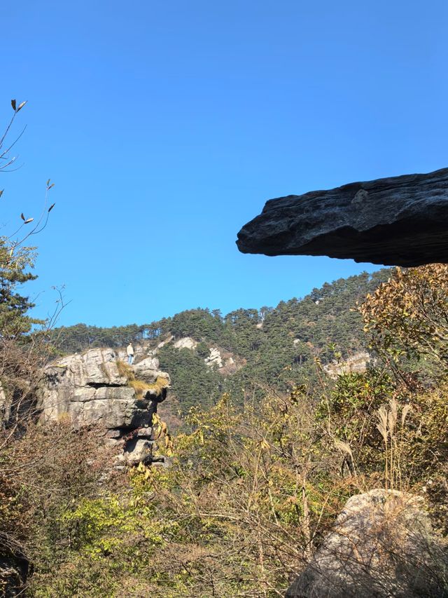 晴天登廬山獨享美景
