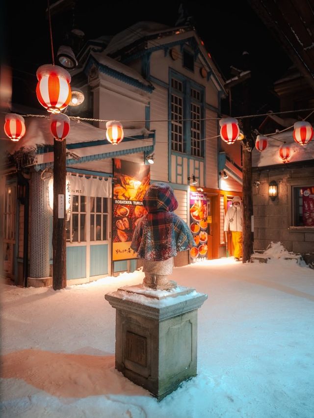 冬日小樽的浪漫物語雪與運河的日與夜