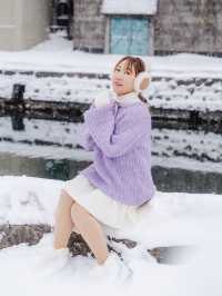 冬日小樽的浪漫物語雪與運河的日與夜