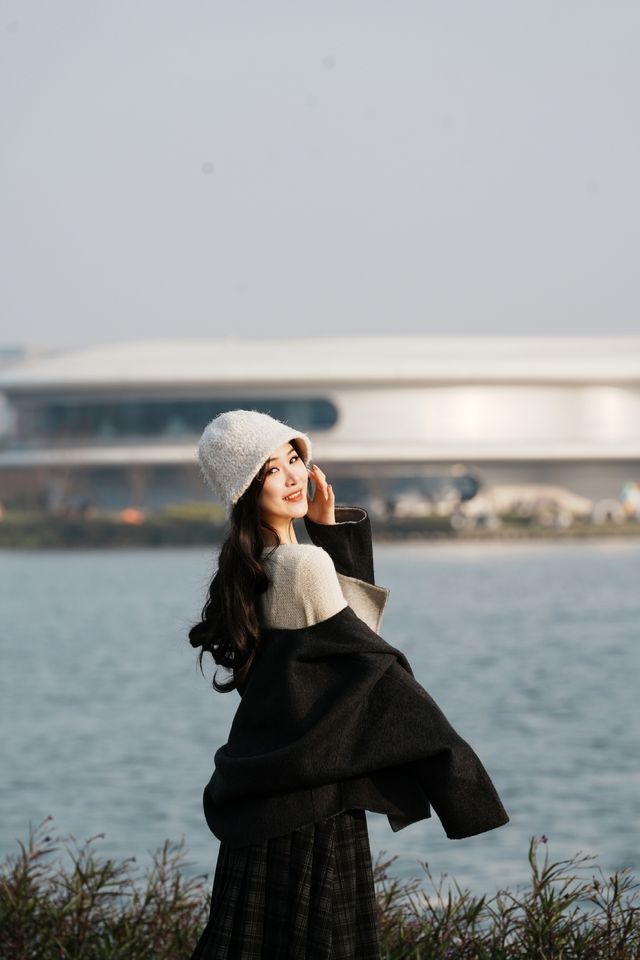 滴水湖週末,看了一場橘子海日落和煙花! 滴水湖週末,看了一場橘子海日落和煙花!