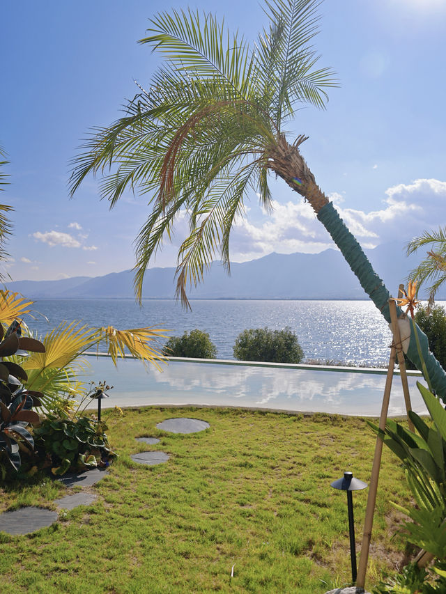 為了這個大露台，住到了這間270度海景房！