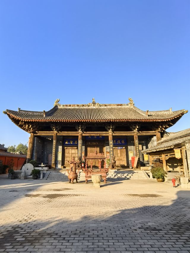 韓城九郎廟打卡元代古建築與趙氏孤兒發