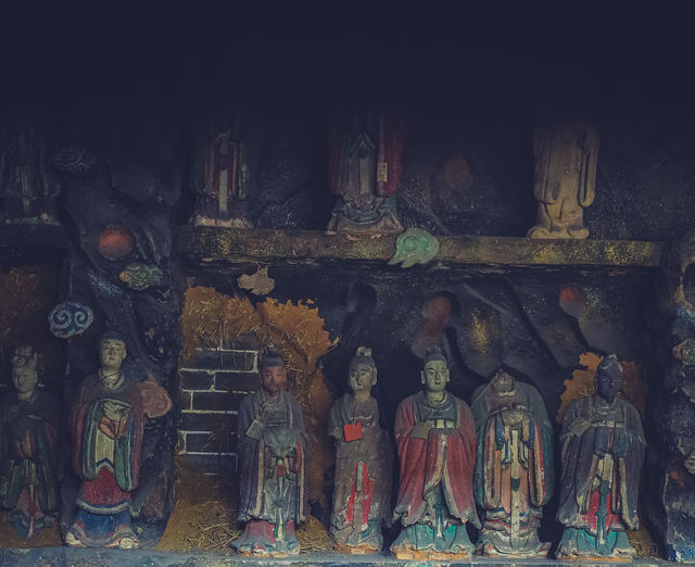 首次曝光，99%的人沒見過—明代道教全堂塑像