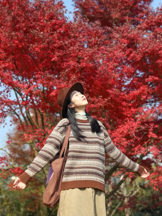 在成都拍到了和蘇州一樣的園林秋景！