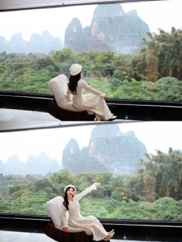 양삭 흥평! 20위안 인민폐 배경 속에 머문다는 건 어떤 경험일까요?